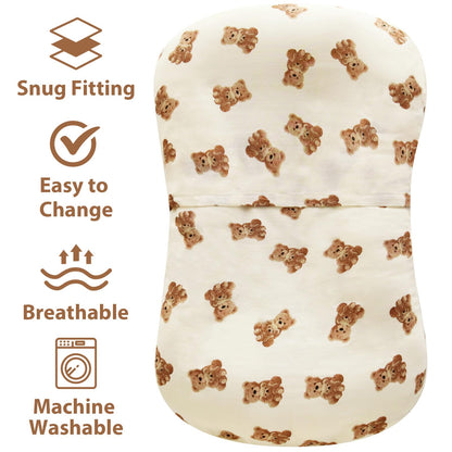 Rear view of the LifeTree lounger cover showing the envelope closure