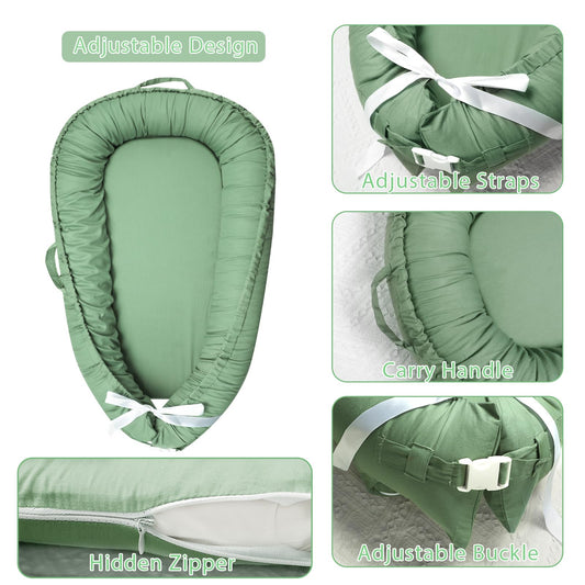 Hooyax cotton baby nest replacement cover fabric texture