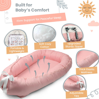 Meindoovm baby lounger for 0-24 months