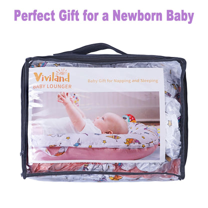 Viviland baby nest showing portable handle detail