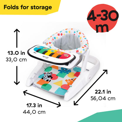 Baby Einstein floor seat in low height position for infants
