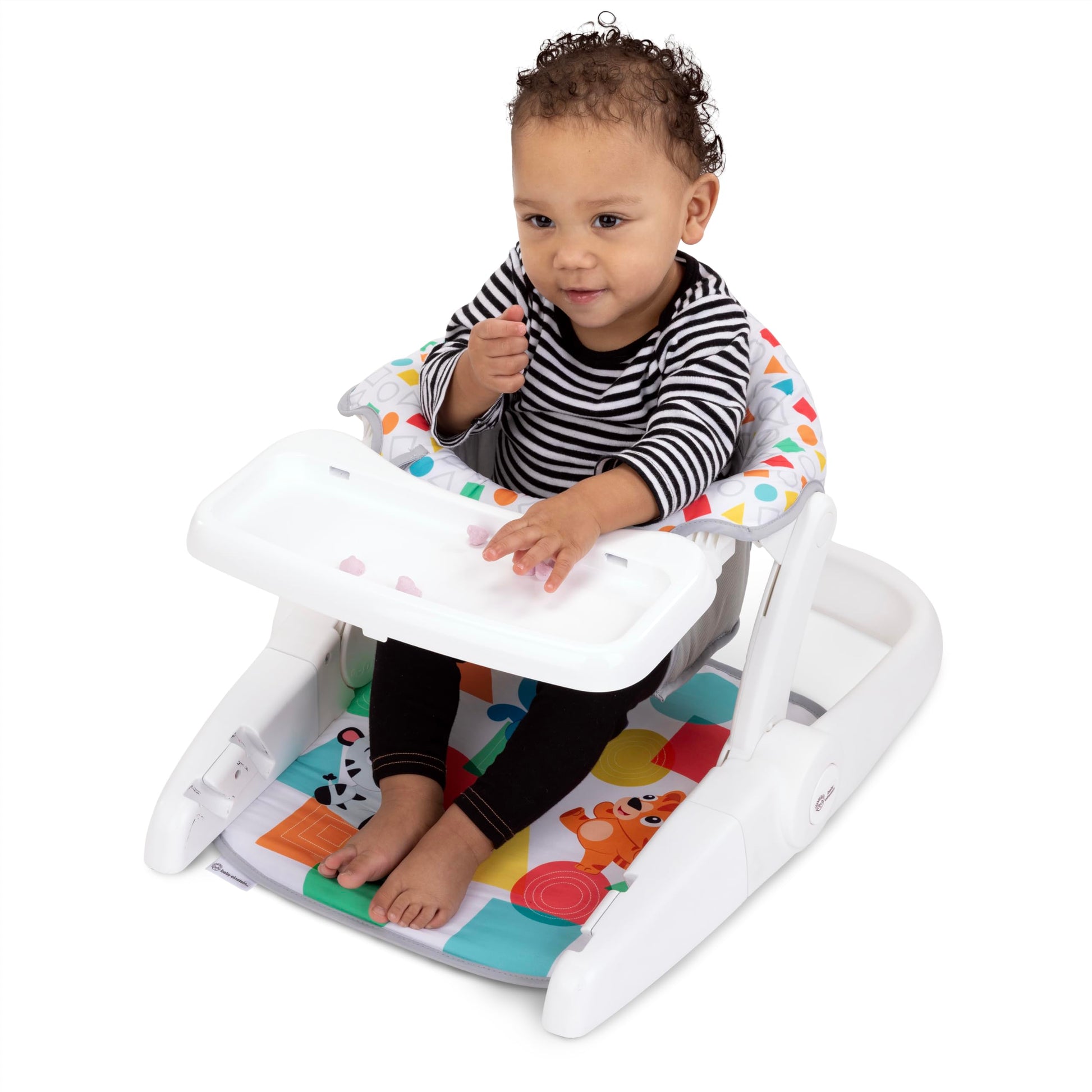 Baby Einstein baby seat with removable tray attached