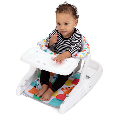 Baby Einstein baby seat with removable tray attached