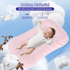 Vicorise washable baby play mat pink design