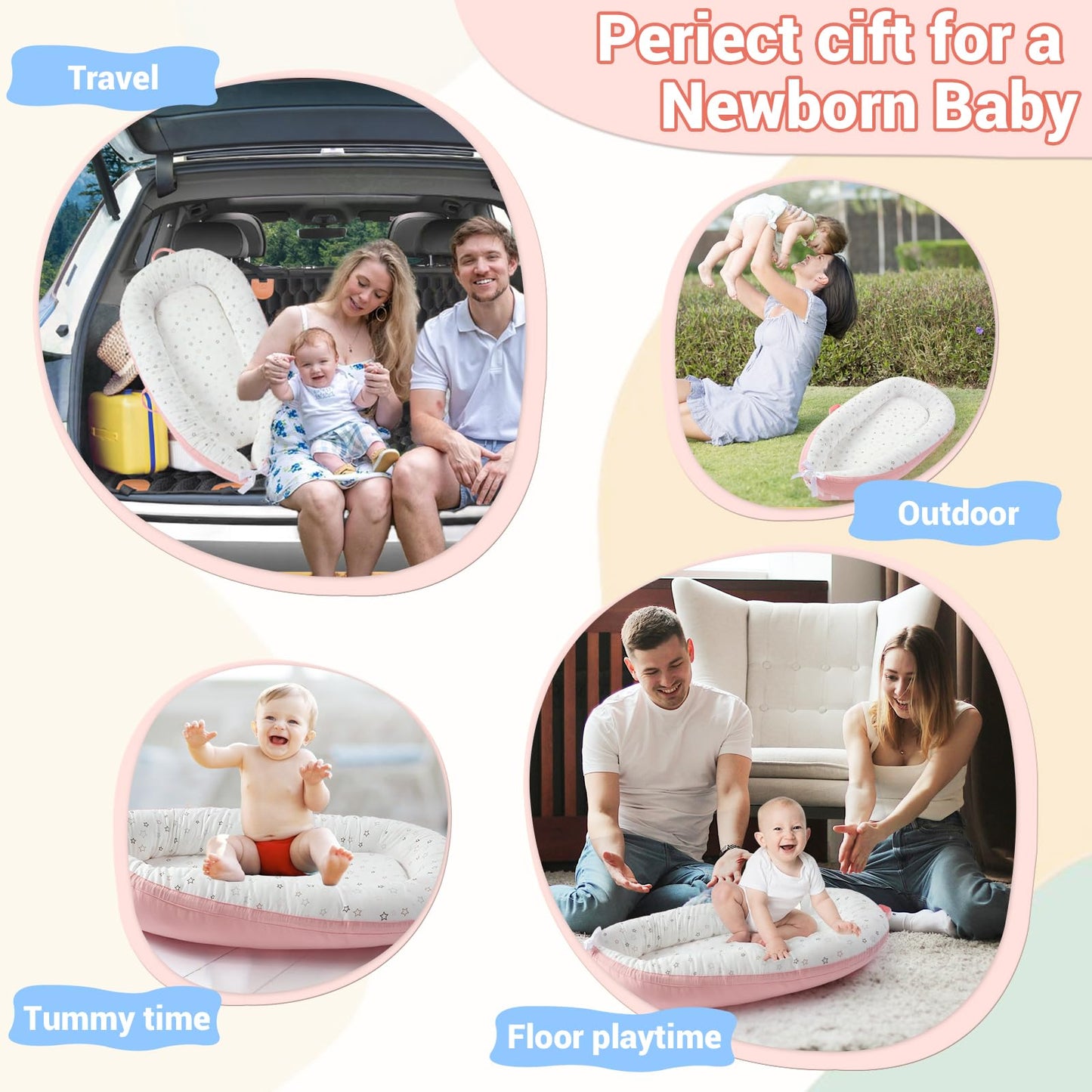 Jollito baby play mat and lounge station