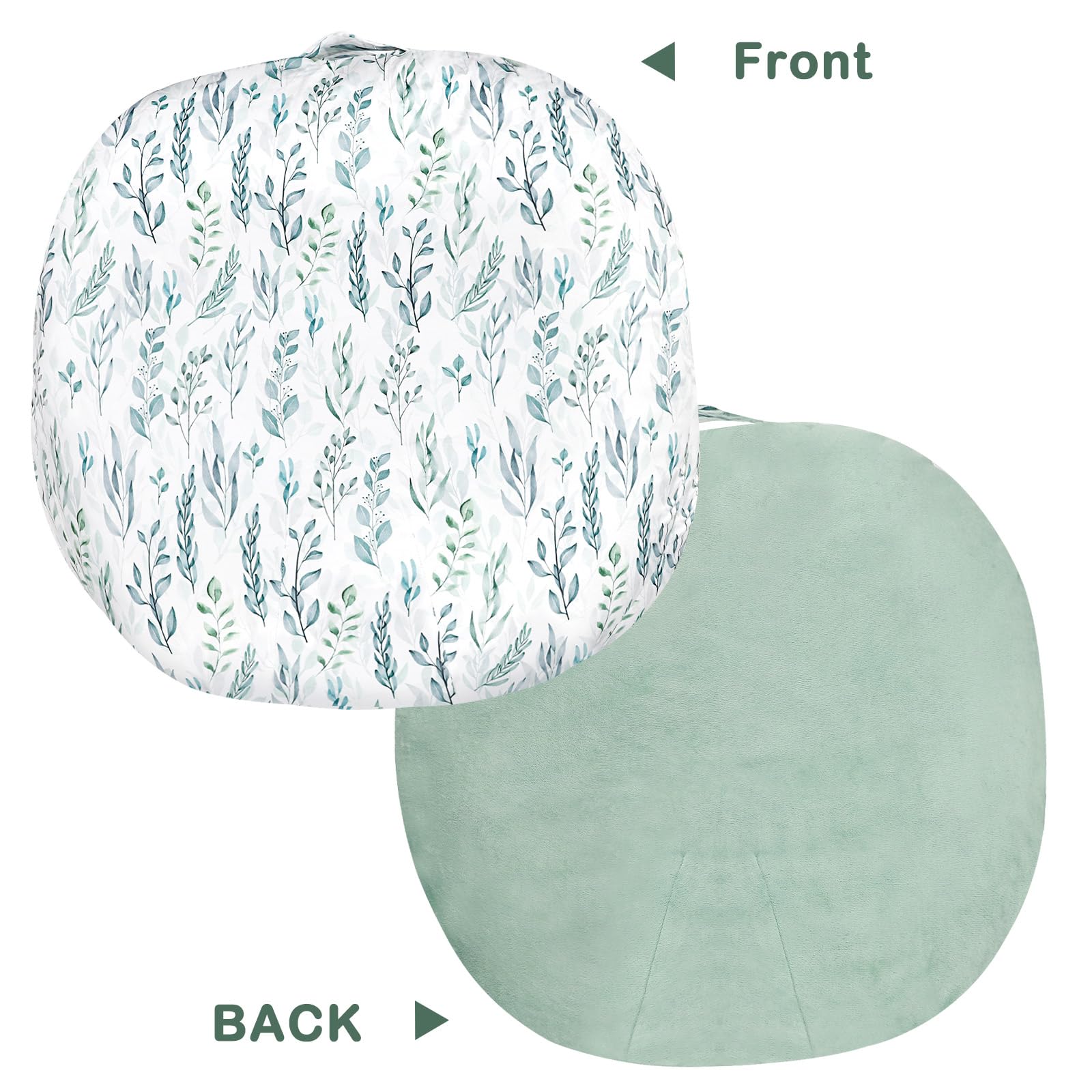 Detail shot of the elastic opening on the Dilimi lounger cover