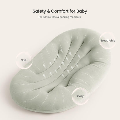 Top view of Happle Sunny ergonomic newborn nest