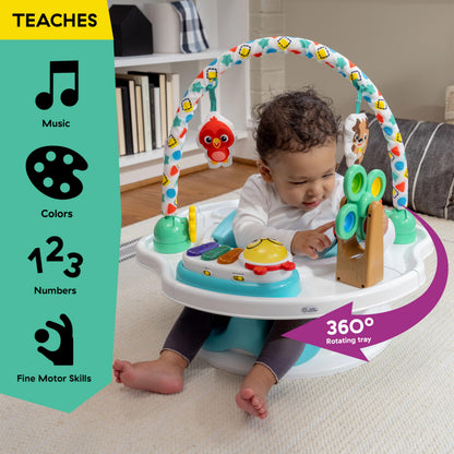 Baby Einstein 3-in-1 activity seat with musical piano tray attached