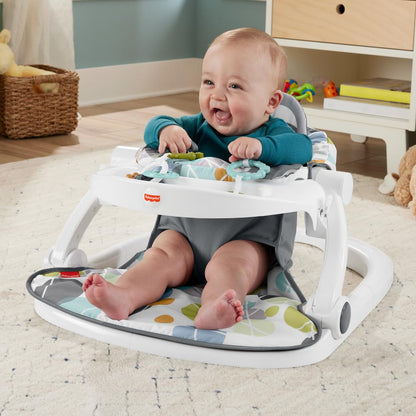 Fisher-Price baby floor seat with removable snack tray