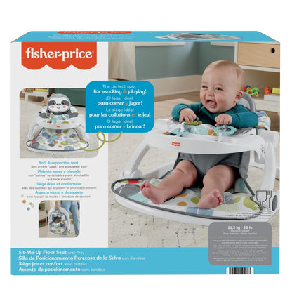 Fisher-Price Sit-Me-Up floor seat base and safety features
