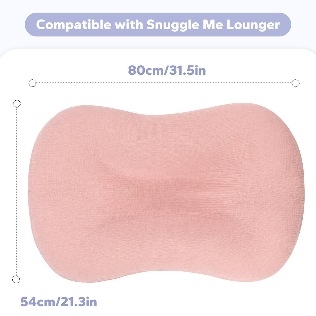 Funupup soft muslin infant lounger cover packaging view