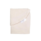 Snuggle Me organic cotton muslin infant lounger slipcover folded