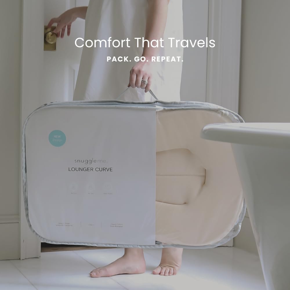 Snuggle Me Baby Lounger Curve packaging and accessories