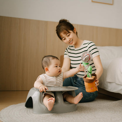 Packaging and Bumbo baby floor seat set