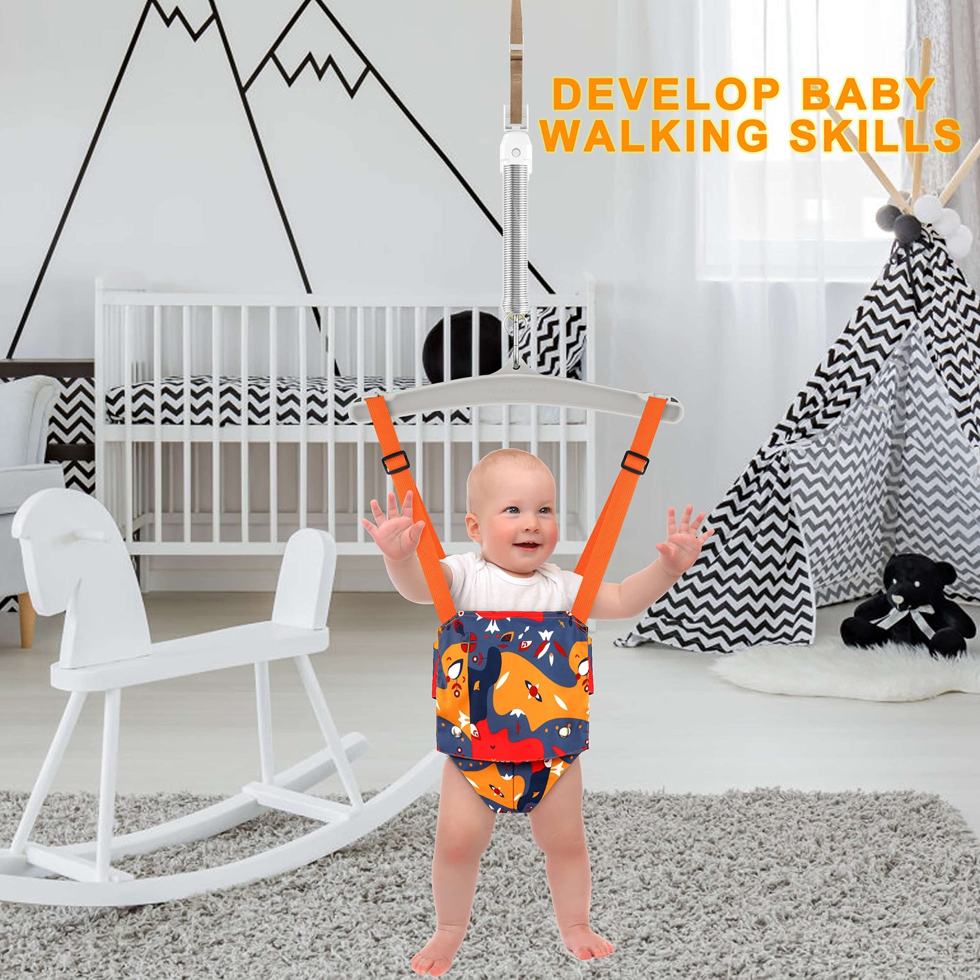 Child enjoying outdoor play with Tubagou baby exerciser