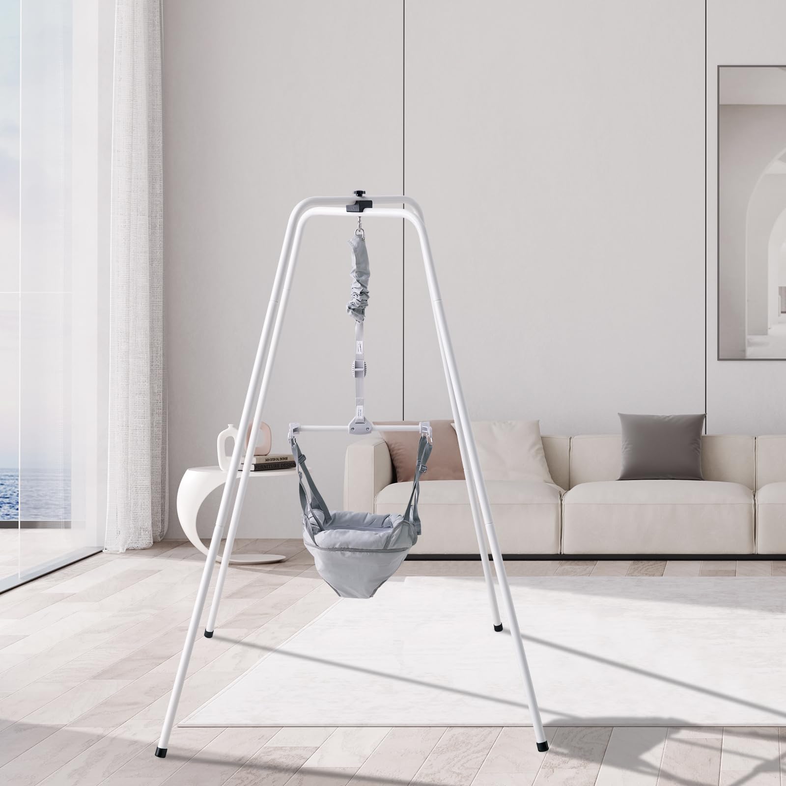 Vevor baby jumper steel frame structure details