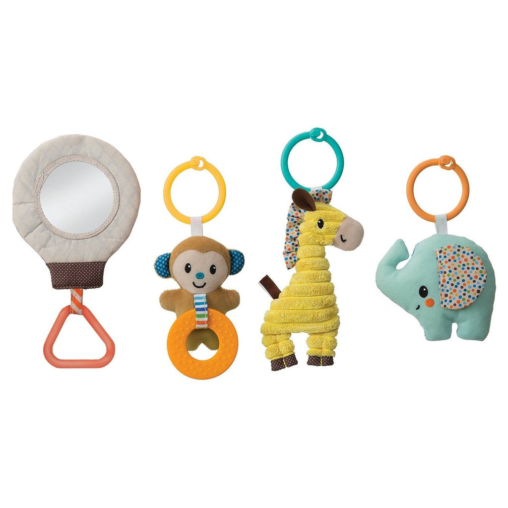 Infantino baby bouncer with hanging toys