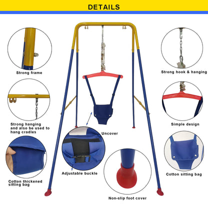 Foldable metal stand for Gaorui baby jumper set