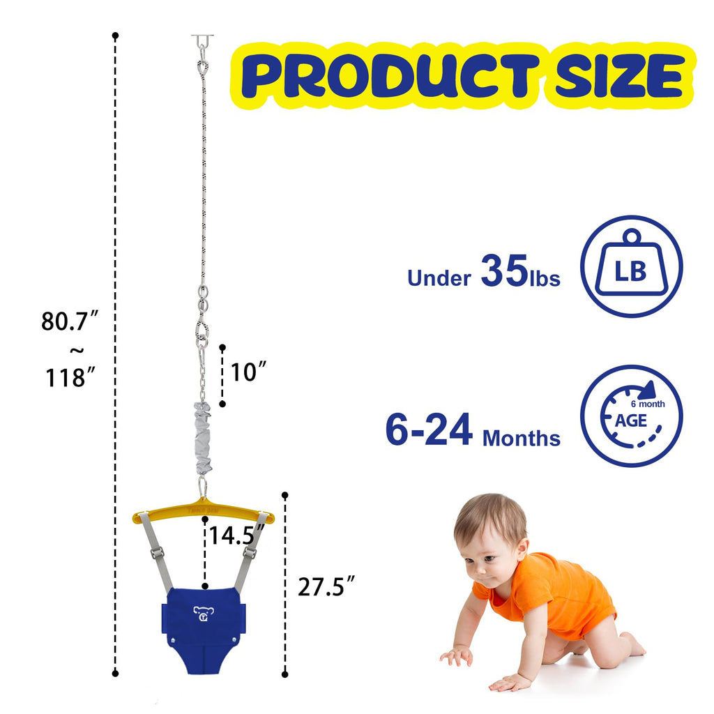 G Taleco Gear indoor outdoor baby bouncer full set