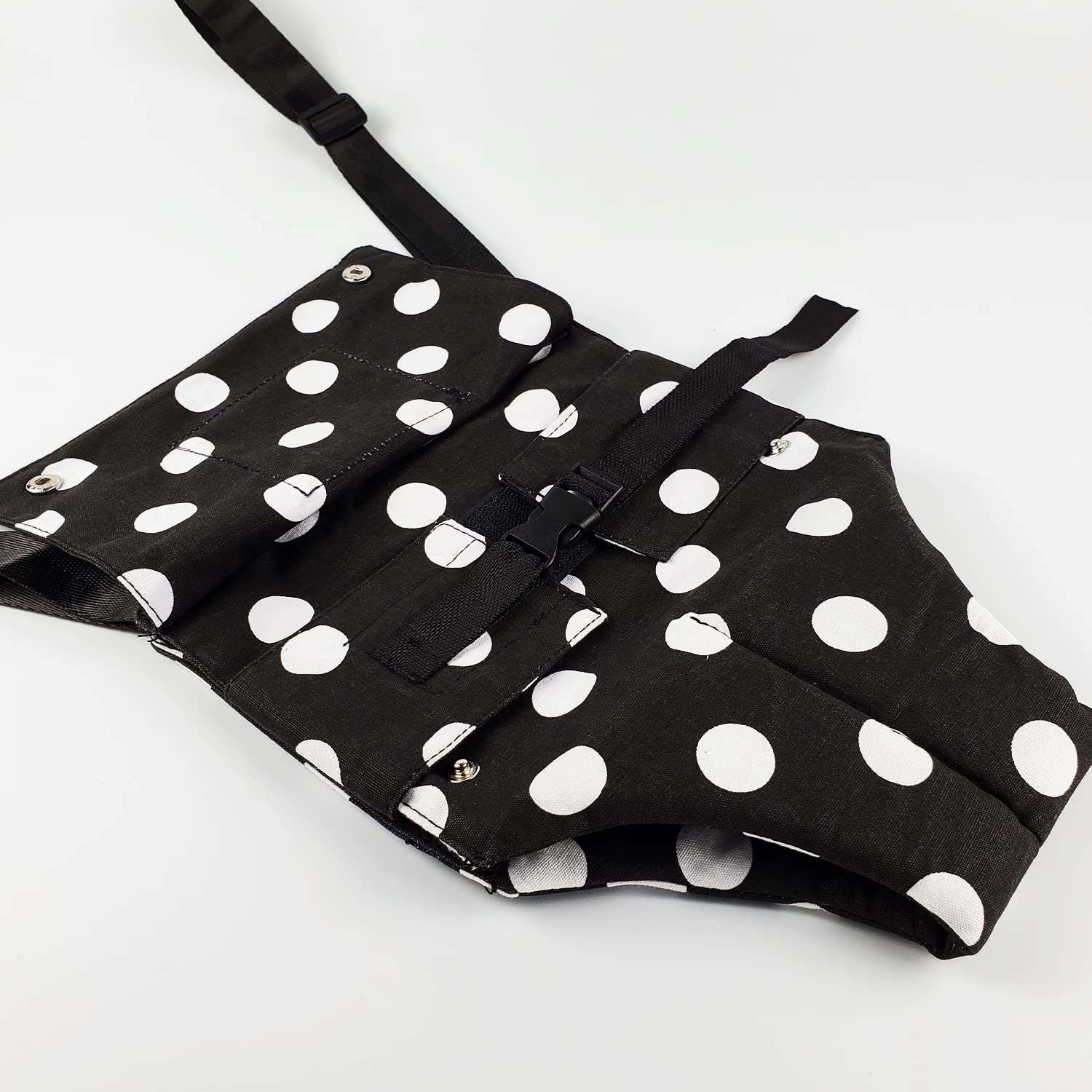 Outingpet baby bouncer with polka dot seat pattern