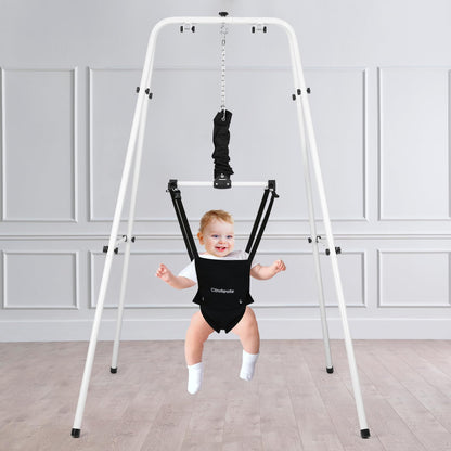 Side profile of Cowiewie baby activity center for 6-12 months