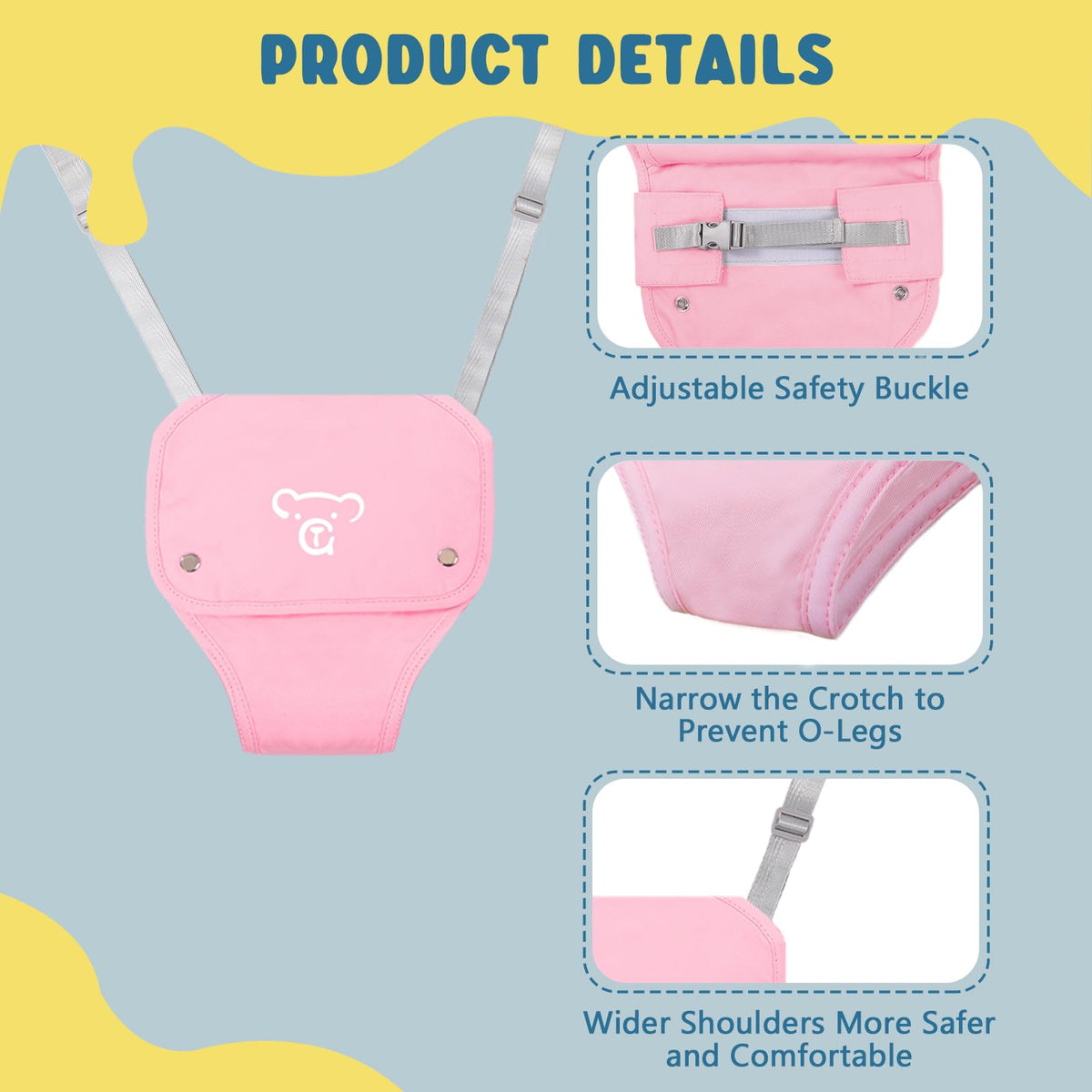 Foldable metal frame of G Taleco Gear baby jumper setup