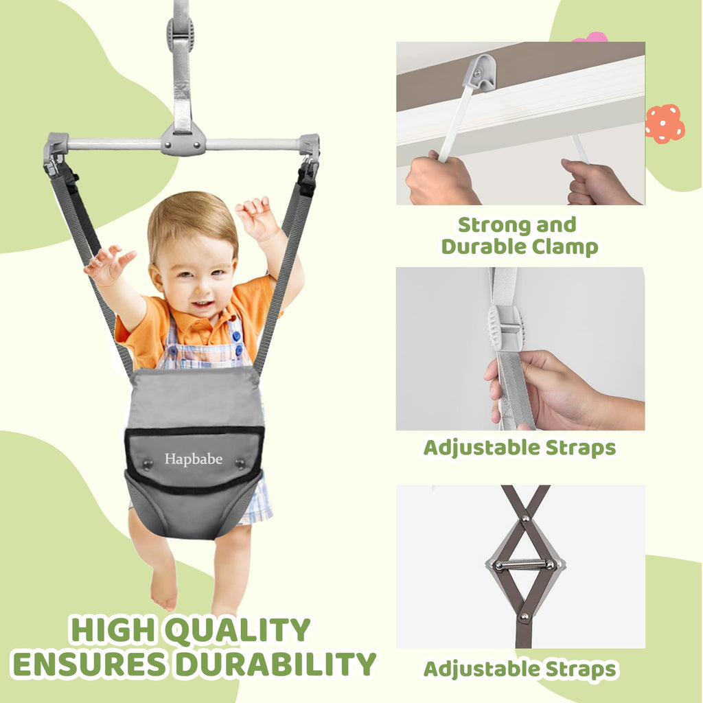 Hapbabe baby activity bouncer converted to walking harness function