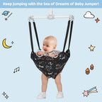 Cowiewie infant exercise center adjustable hanging strap