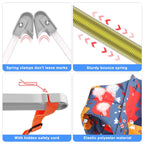 Tubagou baby swing jumper demonstrating breathable mesh fabric details