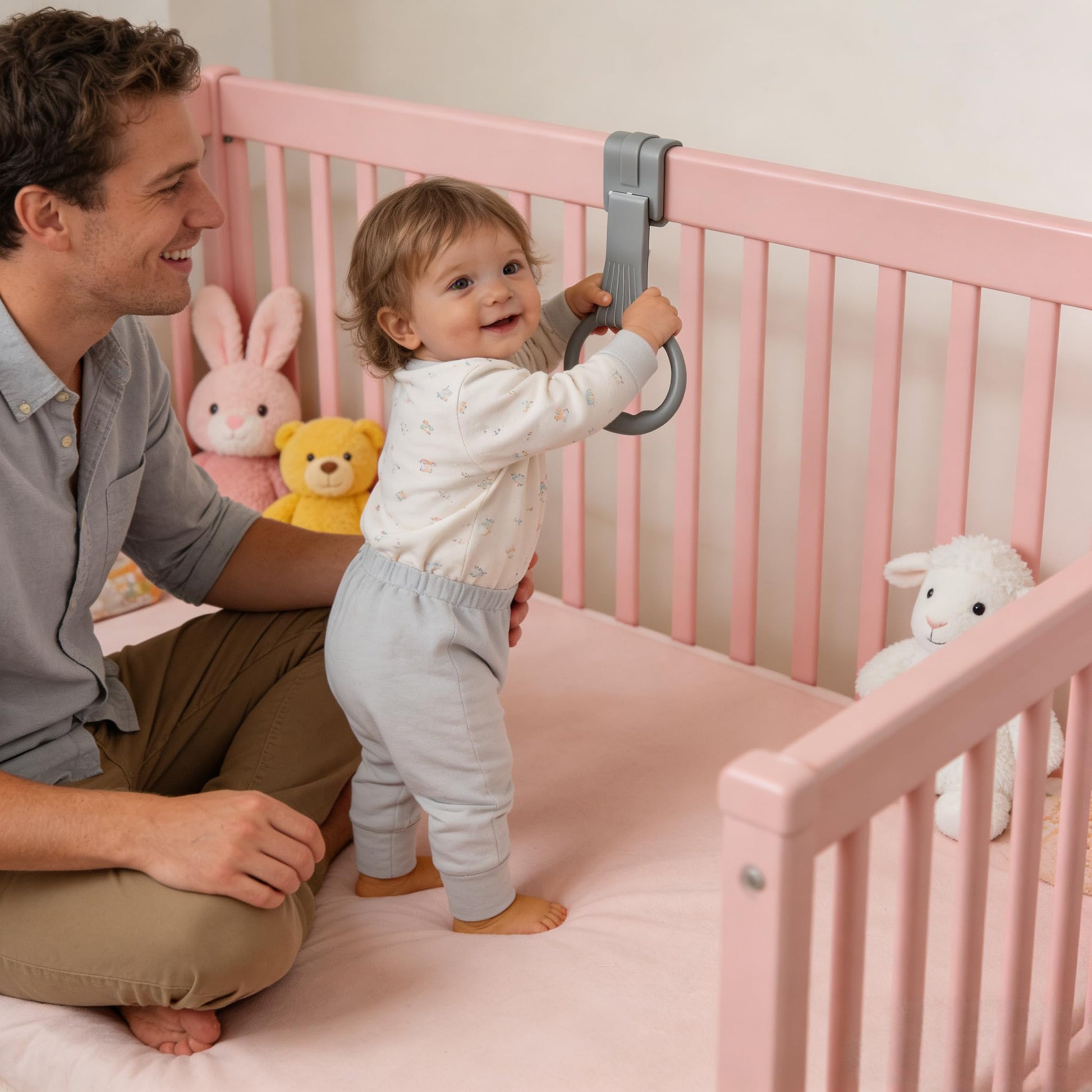 Close up of polypropylene baby walking assistant ring