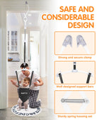 Side angle view of the lightweight portable Pahtto baby walker harness