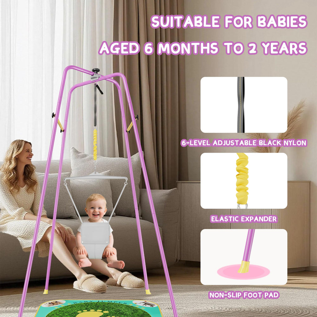 EL&IT Wings foldable baby jumper compact storage design