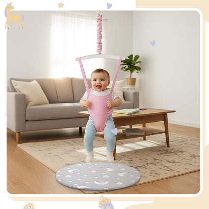 Nuanchu baby jumper mat used as comfortable play area for infants