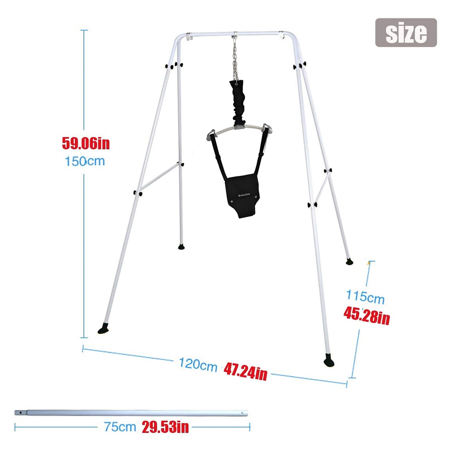 Hi Suyi portable baby jumper disassembled for storage