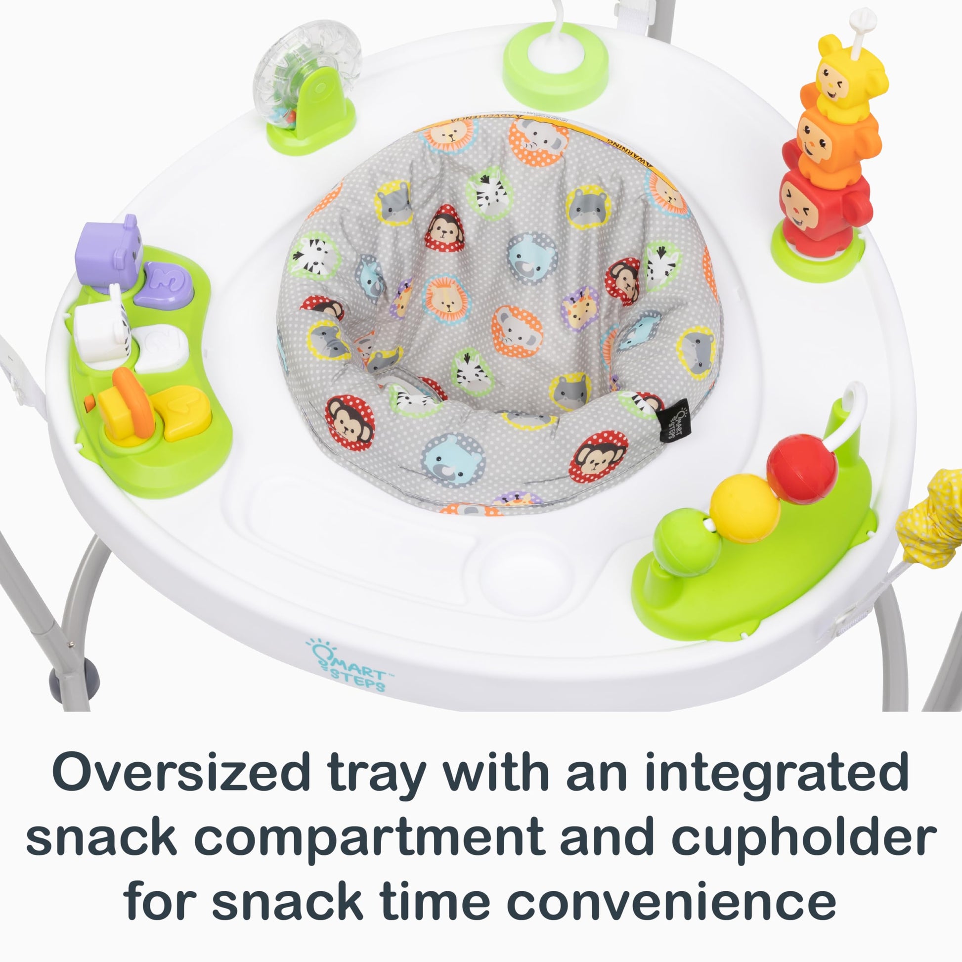 Baby playing in Smart Steps My First Jumper Safari Toss