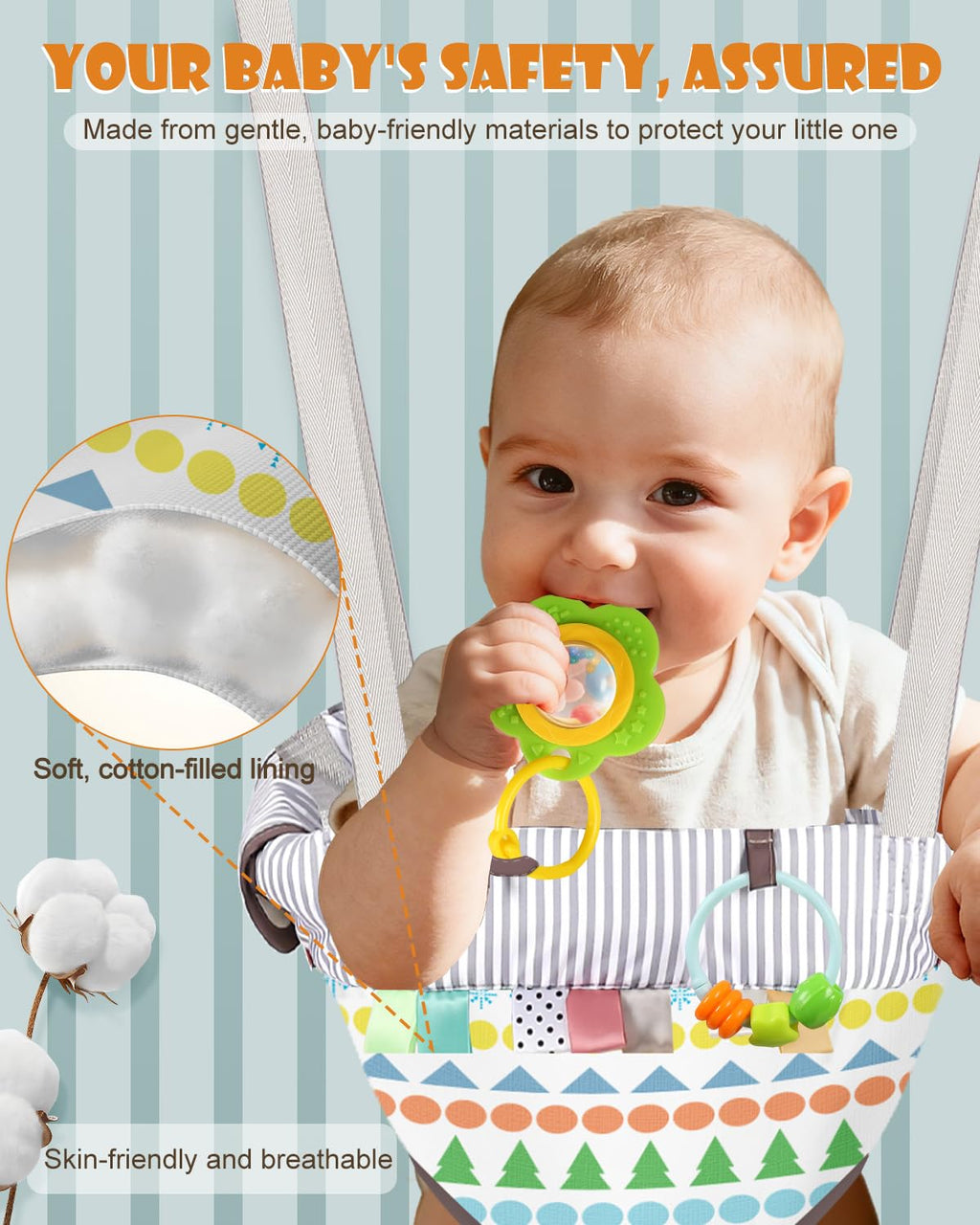 G Taleco Gear baby exercise jumper clamp installation