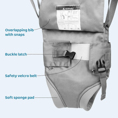 Cowiewie baby door jumper secure door clamp detail
