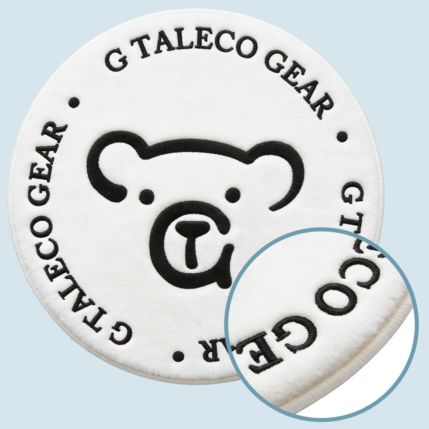 G Taleco Gear baby jumper set up in an outdoor setting