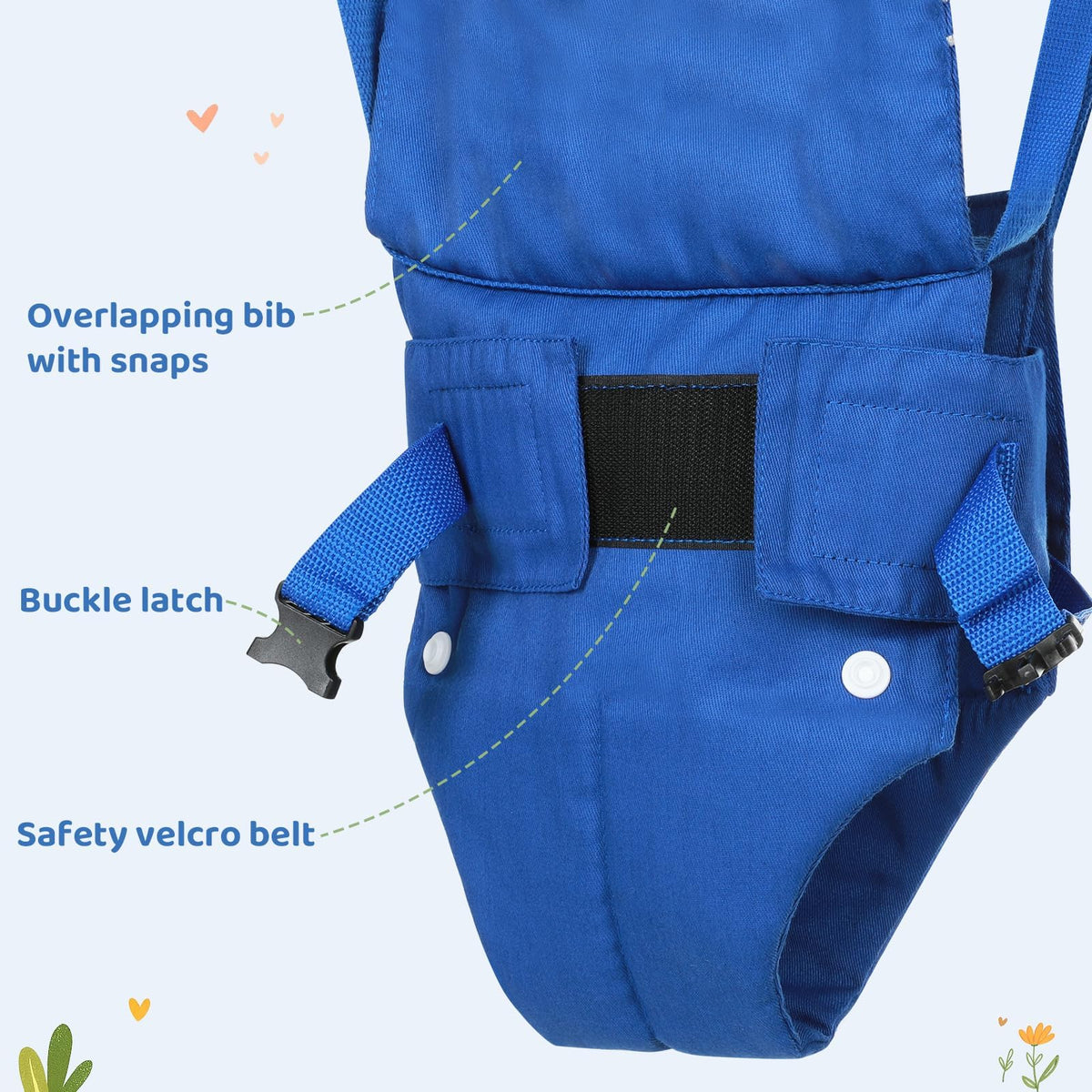 Slevoo baby jumper installed on interior door frame