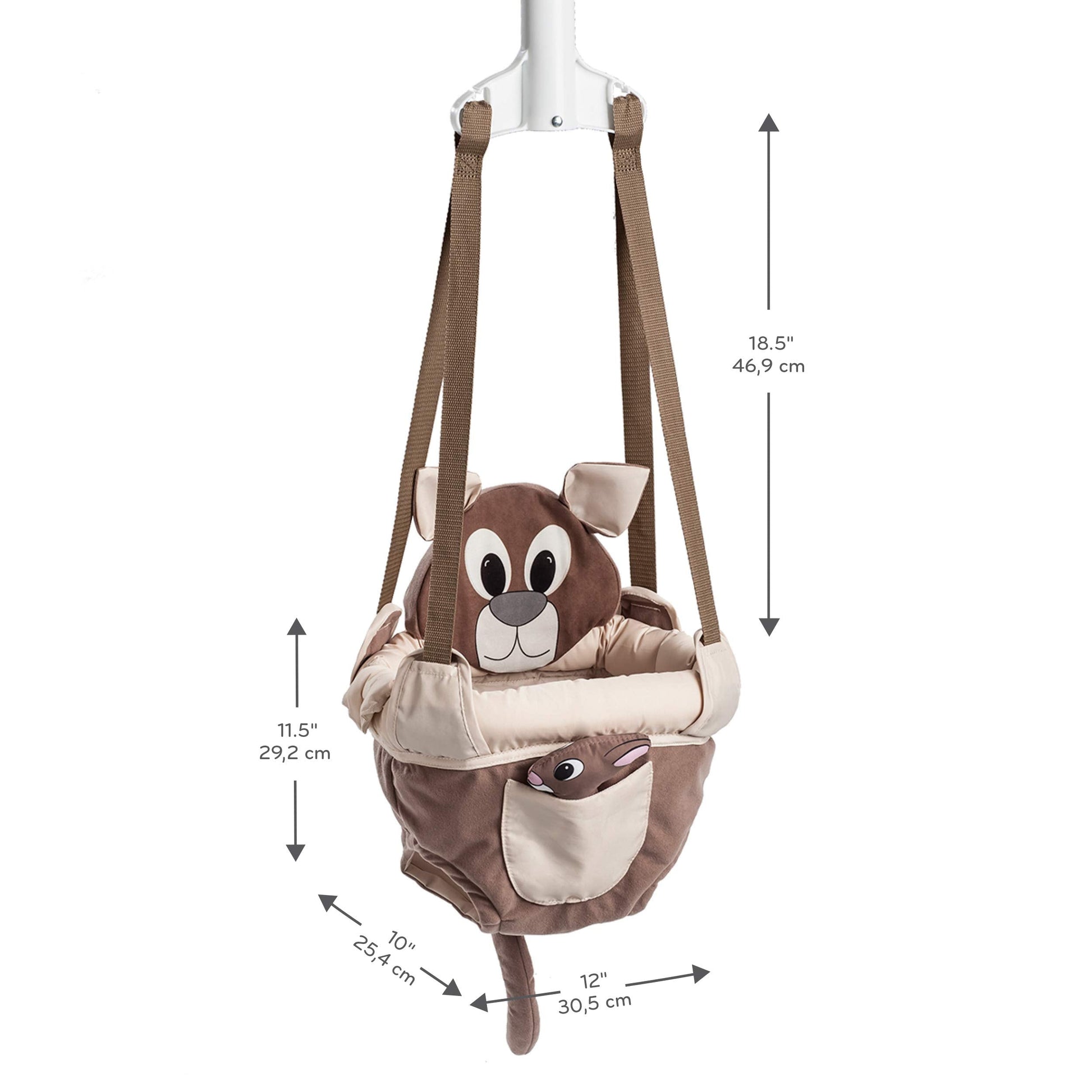 Evenflo ExerSaucer doorway jumper clamp mechanism