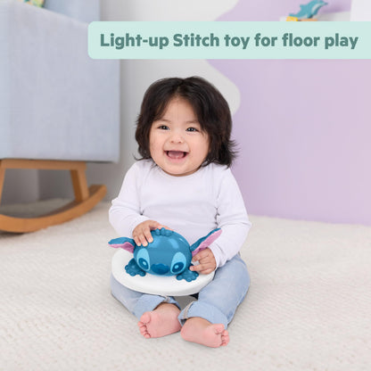 Four height adjustment settings for baby jumper