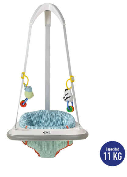 Graco Bumper Jumper seat pad and nylon material
