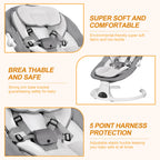 Dearest Baby infant rocker plush hanging toys detail