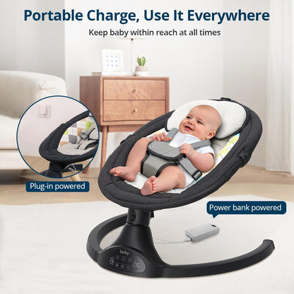 Bioby electric swing bluetooth speaker functionality