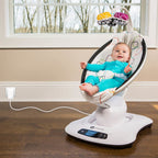Full length view of the 6.6 foot long cable and adapter