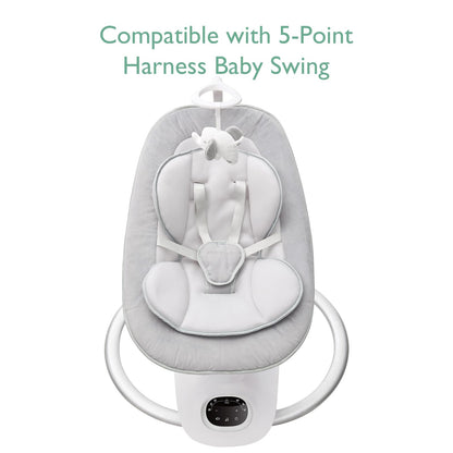 Close up of breathable mesh fabric on Momcozy infant insert