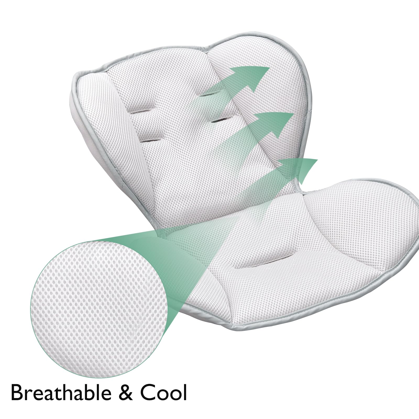 Momcozy CocoSway insert showing harness slot configuration