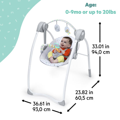 Bright Starts Winnie The Pooh swing with hanging plush toys