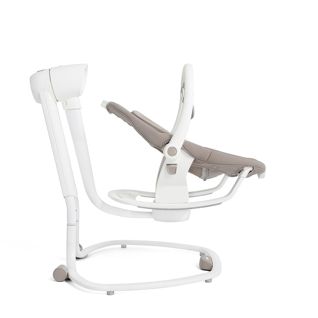 Joie Miso rocker seat fabric texture and soft-glow light feature