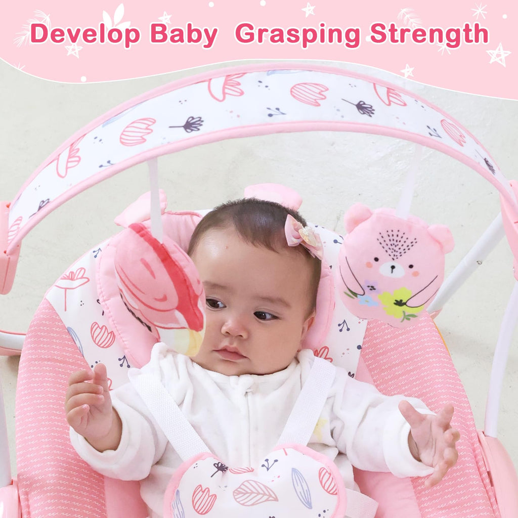 Otrolepota newborn swing side profile showing C-shaped seat